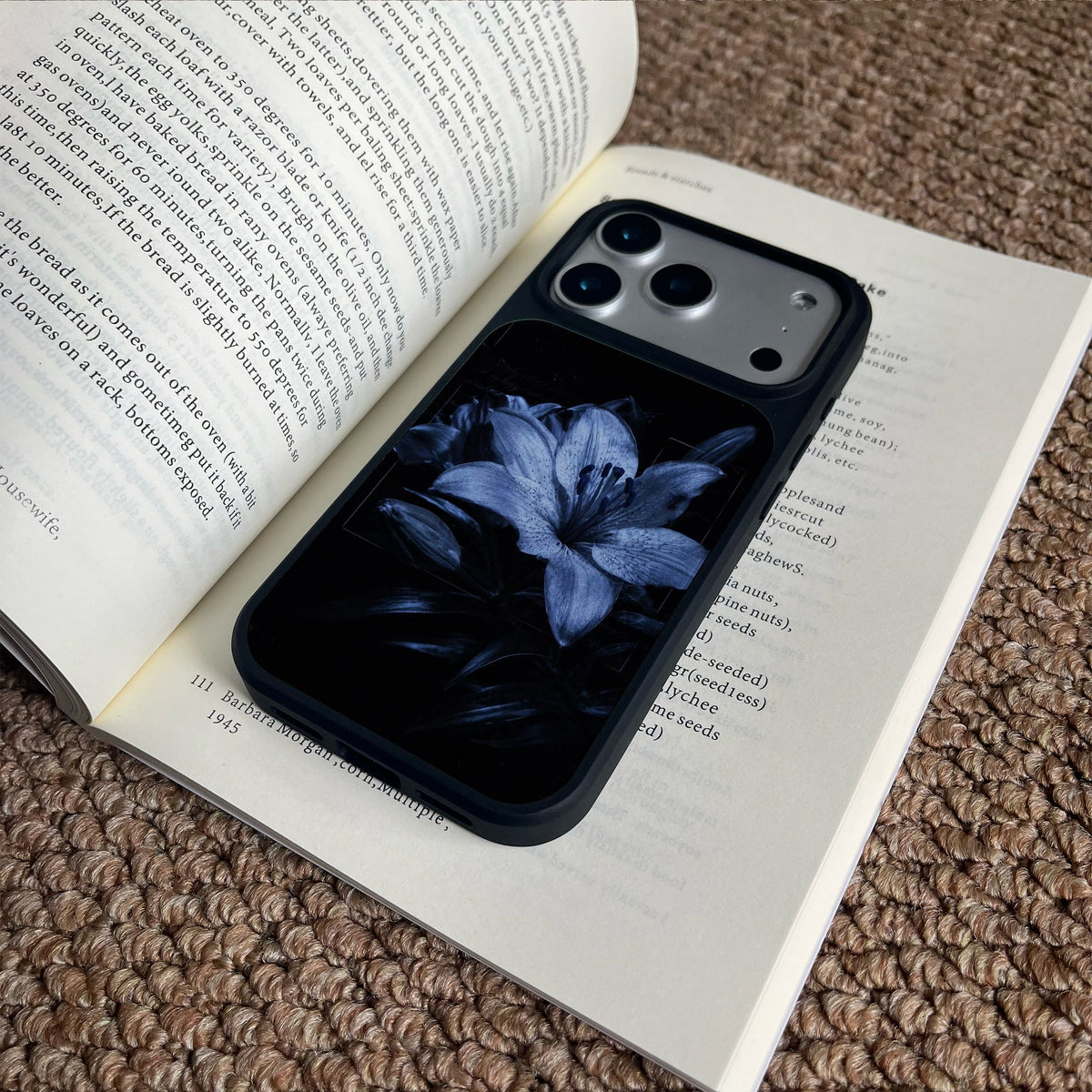 Blue Lily Phone Case