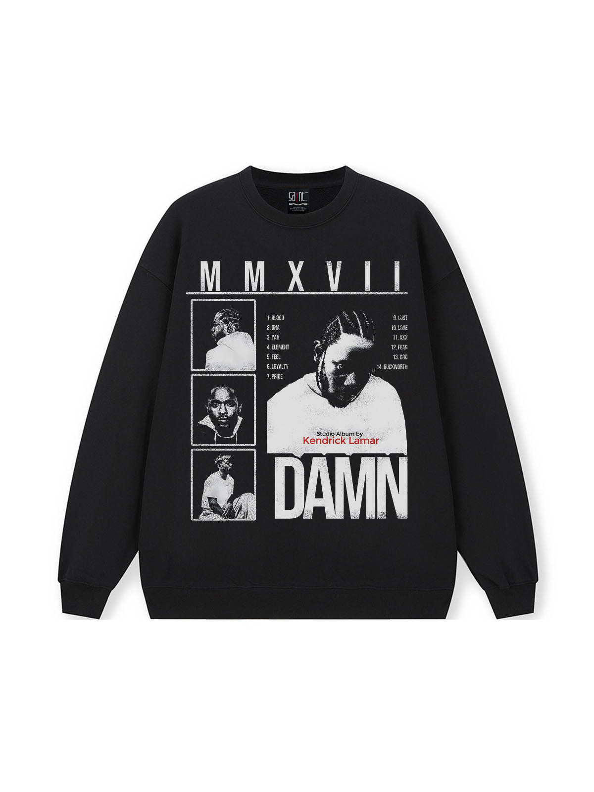 Kendrick Lamar Damn Hoodie