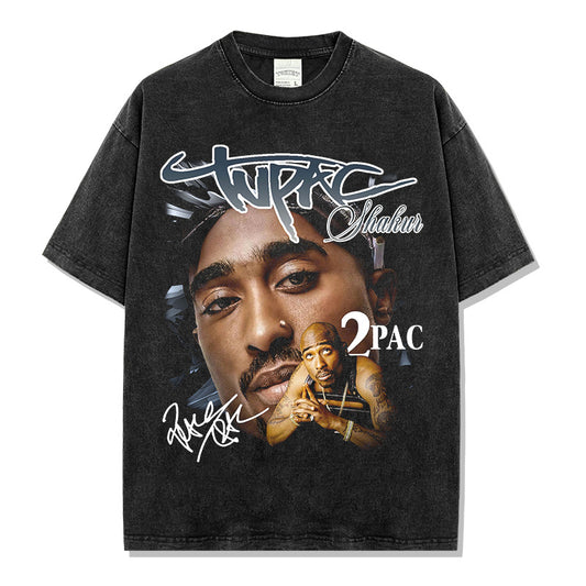 2pac Tupac Shakur Signature T-Shirt