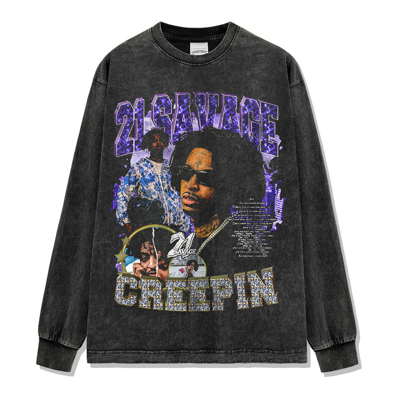 21 Savage Montage Creepin Sweatshirt