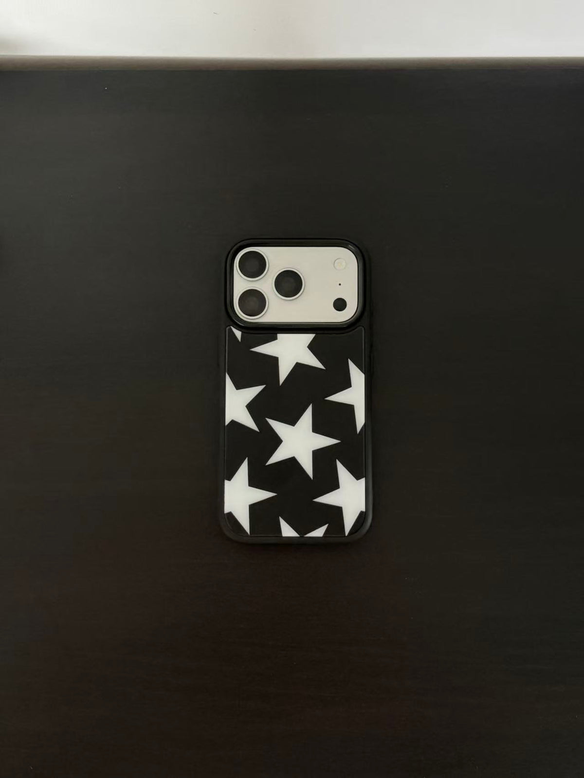 Black and White Stars iPhone Case