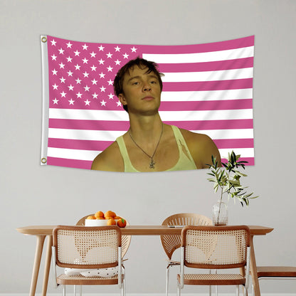 Drew Starkey Tapestry Flag