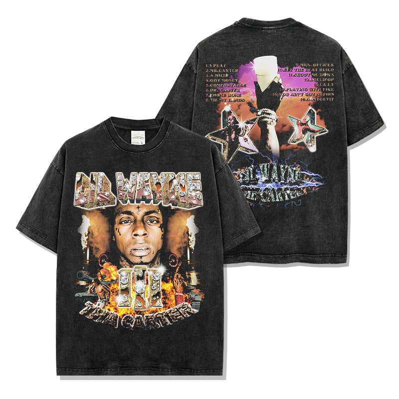 Lil Wayne Montage double-sided T-Shirt