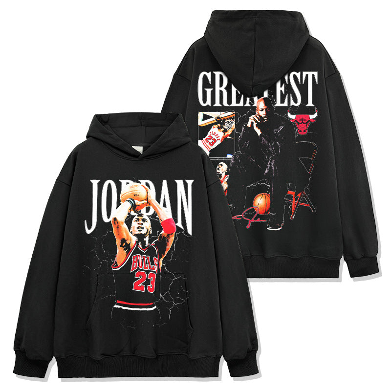 Michael Jordan MJ Basketball Hoodie