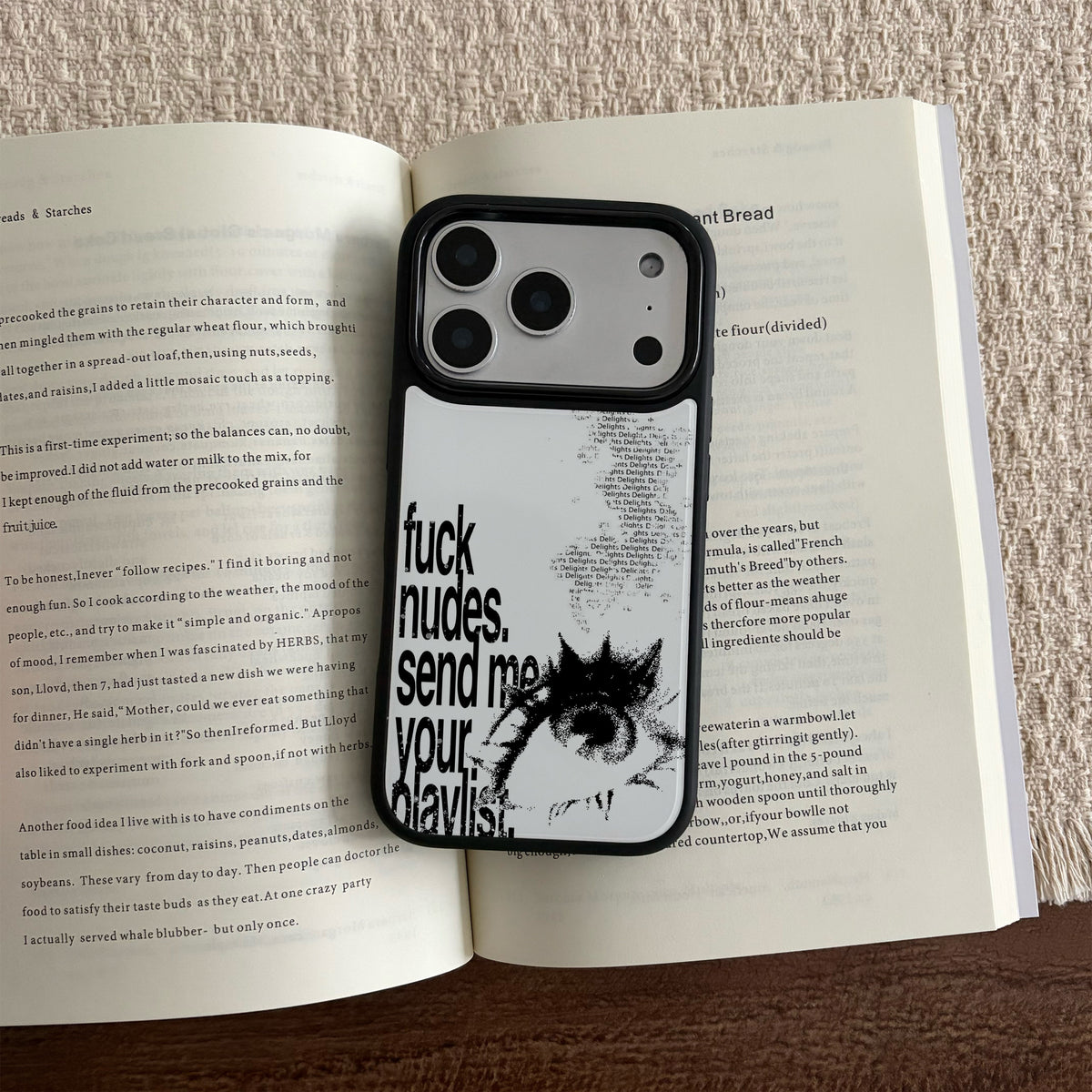 Send Me Your Playlist iPhone Case