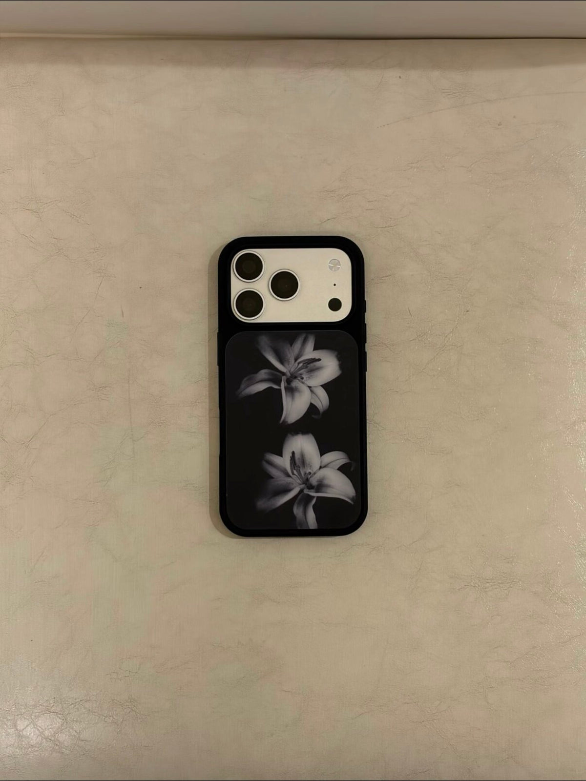 Black & White Lily Phone Case