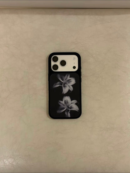 Black & White Lily Phone Case