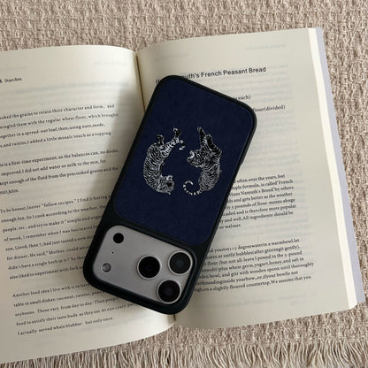 Double Tigers iPhone Case