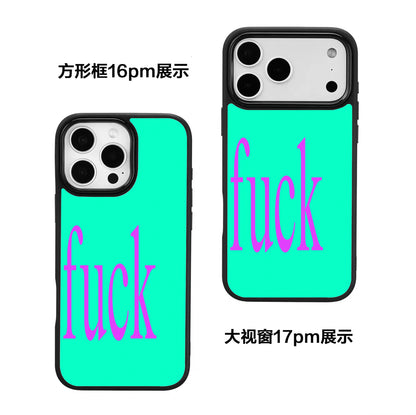 fck iPhone Case
