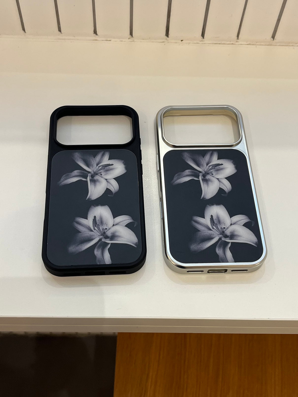 Black & White Lily Phone Case
