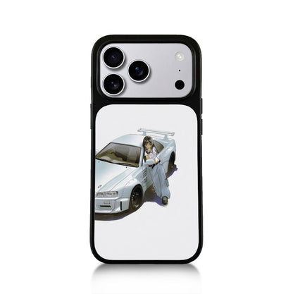 Cool Car Girl iPhone Case