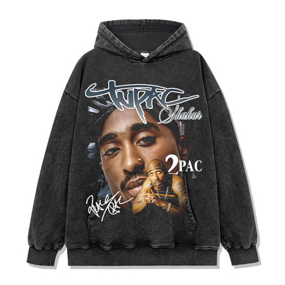 2pac Tupac Shakur Signature Hoodie