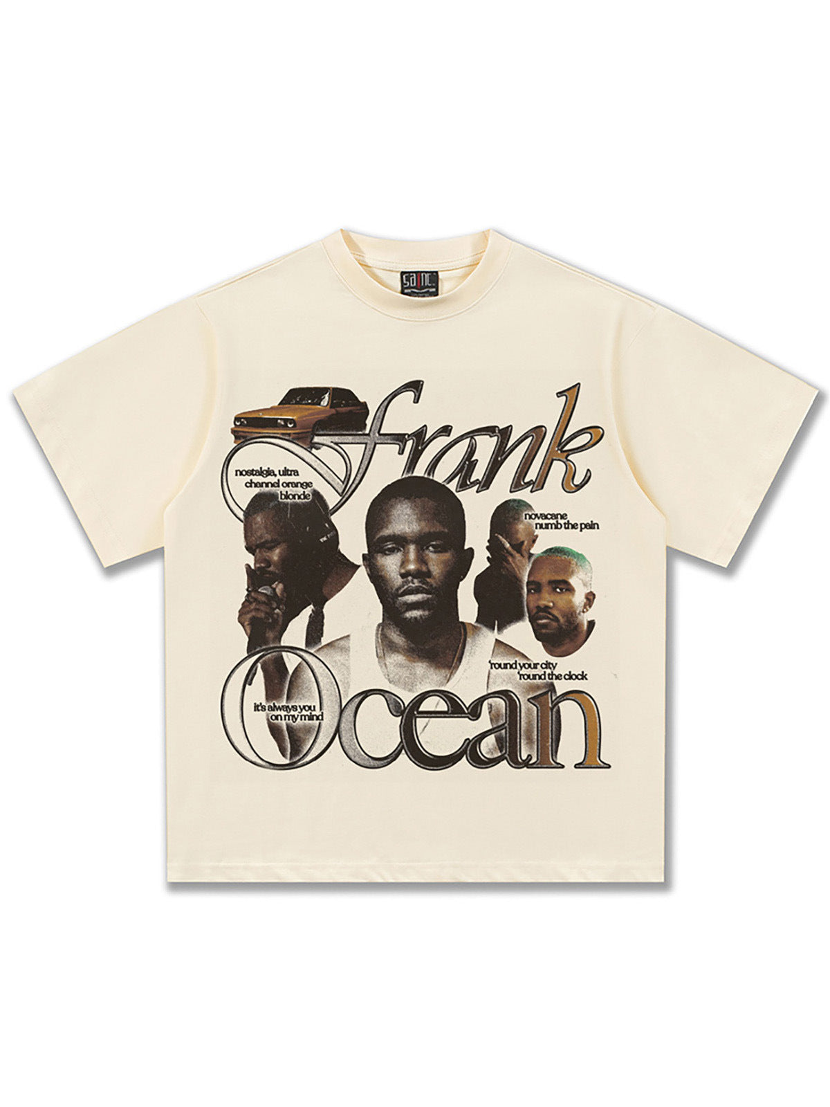 Frank Ocean Collage Nostalgia Ultra Albums T-Shirt
