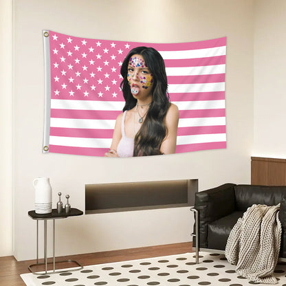 Olivia Rodrigo SOUR Tapestry Flag