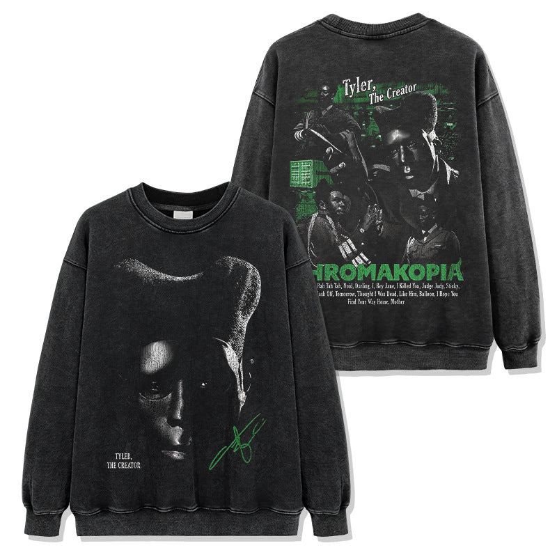 Tyler The Creator Chromakopia Green Sweatshirt