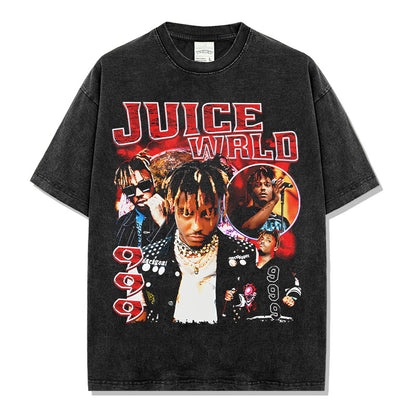 JUICE WRLD 999 Red Montage T-Shirt