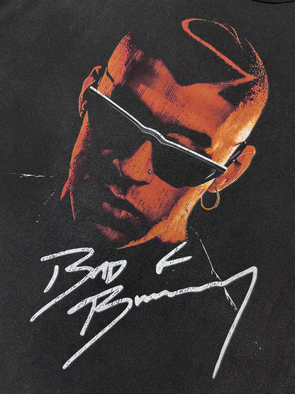 Bad Bunny Signature Face Colorful T-Shirt / Hoodie / Sweatshirt