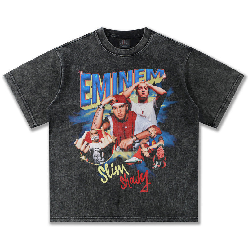 Eminem Slim Shady Montage Design T-Shirt