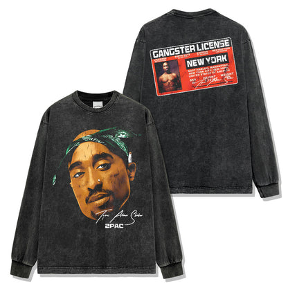 2pac Tupac Gangster license Sweatshirt