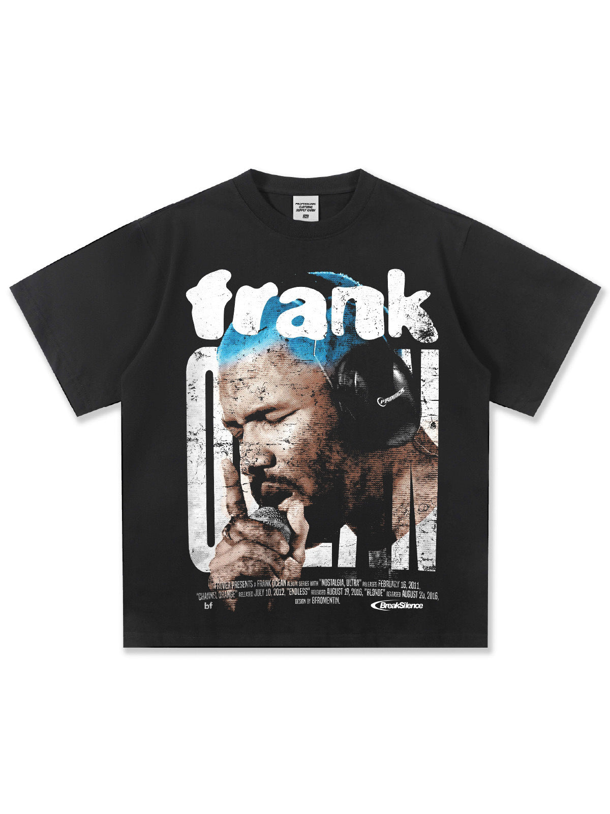 Frank Ocean Singing Retro Design T-Shirt