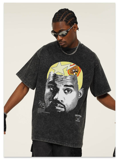 Kanye West Head T-Shirt