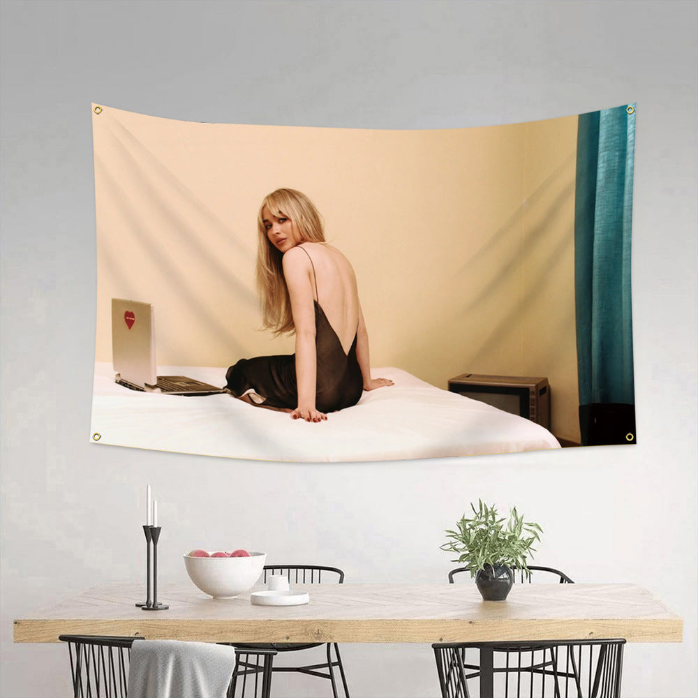 Sabrina Carpenter Emails I Can't Send Tapestry Flag