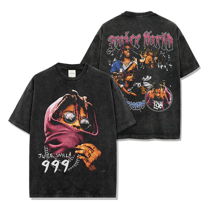 Juice WRLD 999 Montage Print T-shirt