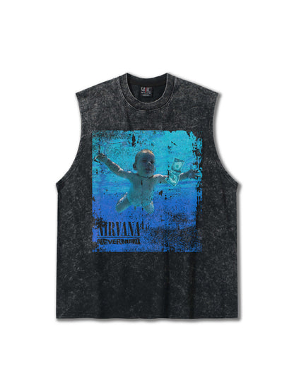 Nirvana Nevermind Album Cover Tank Top