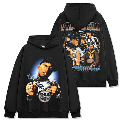 Pharrell Williams Double-sided Hoodie