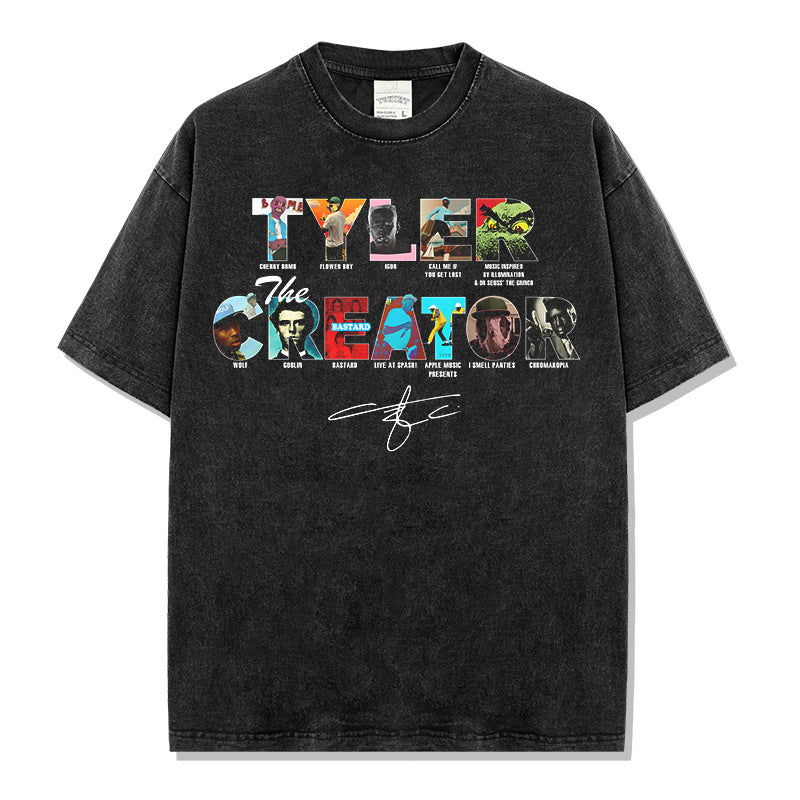 Tyler the Creator Albums Letter Montage T-Shirt