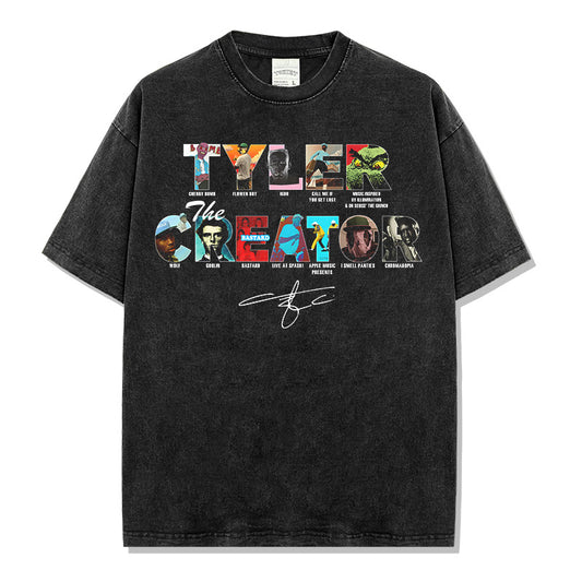 Tyler the Creator Albums Letter Montage T-Shirt