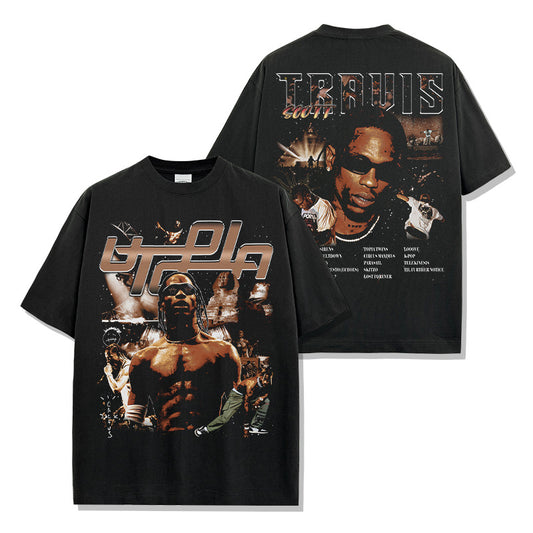 Travis Scott Utopia Montage T-Shirt