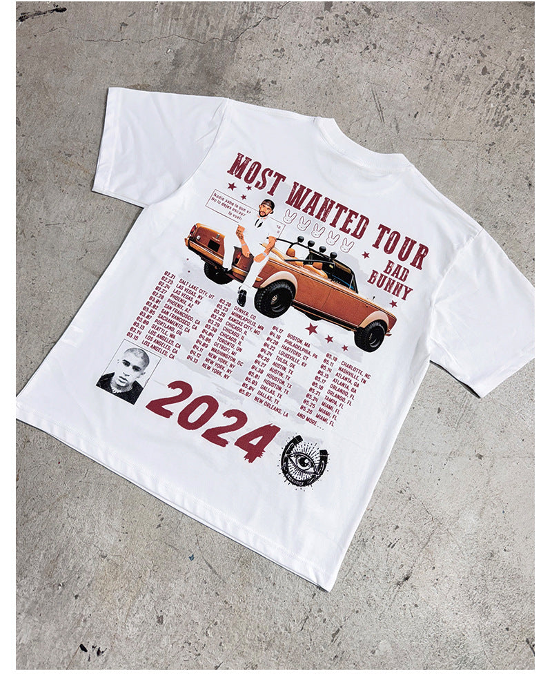 Bad Bunny 2024 Tour T-Shirt / Hoodie / Sweatshirt