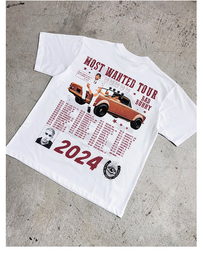 Bad Bunny 2024 Tour T-Shirt / Hoodie / Sweatshirt