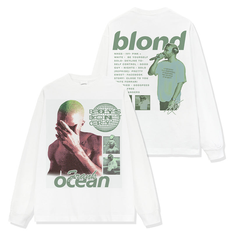 Frank Ocean Blond Album Green Montage Sweatshirt