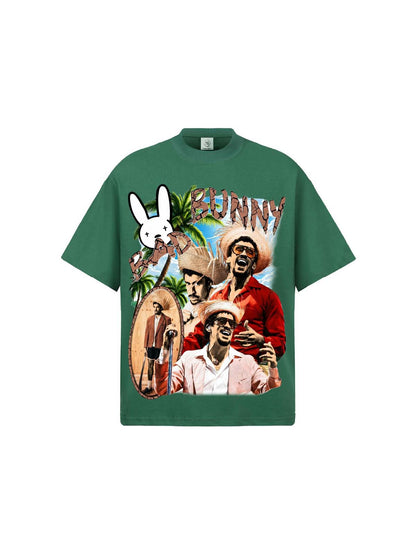 Bad Bunny Collage T-Shirt