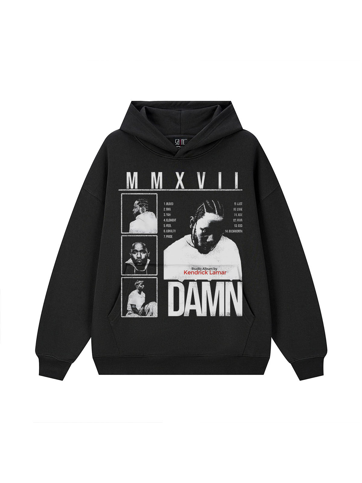 Kendrick Lamar Damn Hoodie