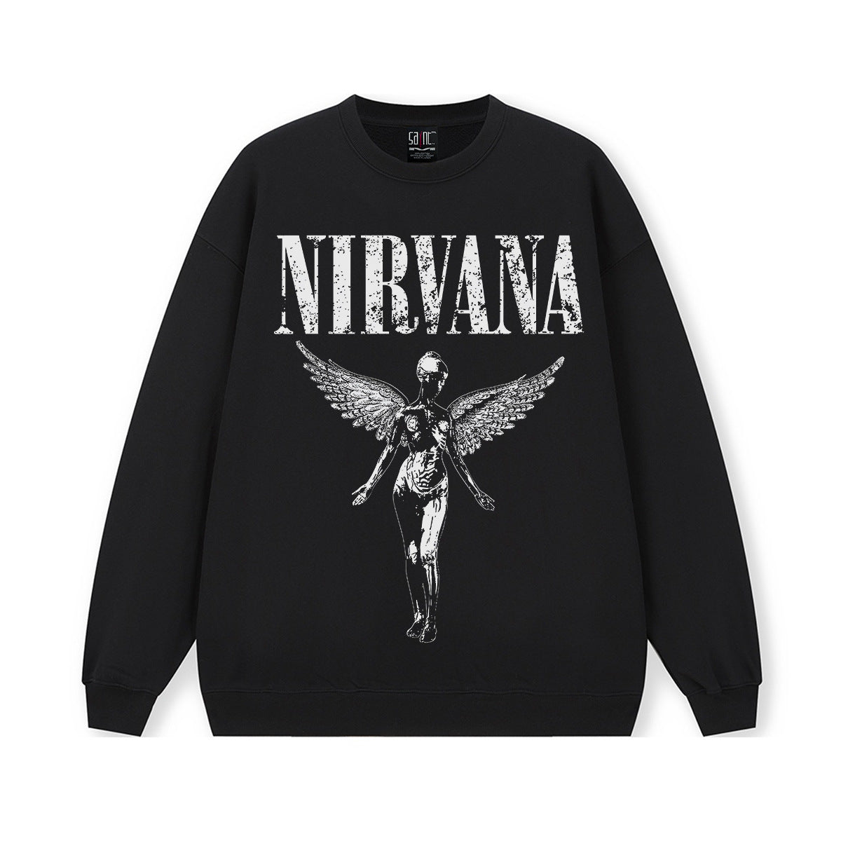 Nirvana Black and Grey - Hoodie & Sweatshirt