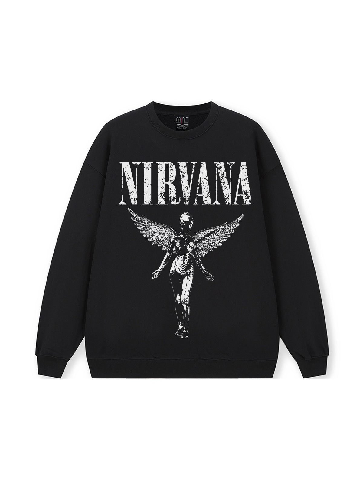 Nirvana Black and Grey - Hoodie & Sweatshirt