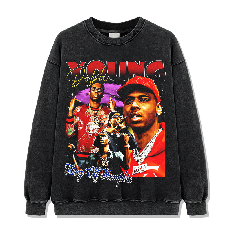 Young Dolph Red Montage Sweatshirt