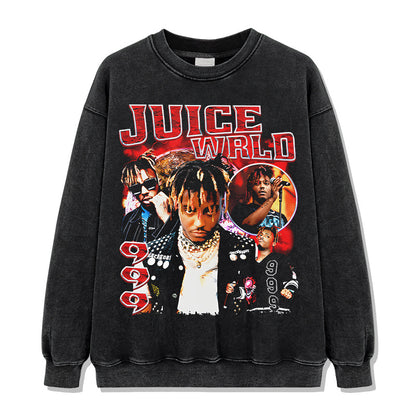 JUICE WRLD 999 Red Montage Sweatshirt