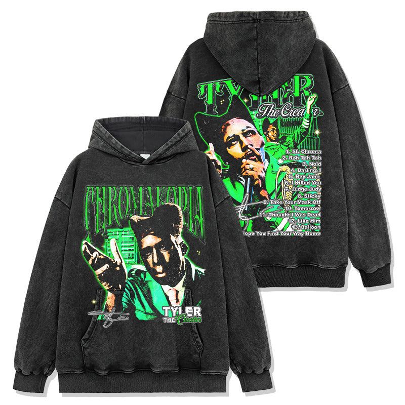 Tyler The Creator Green Chromakopia Hoodie