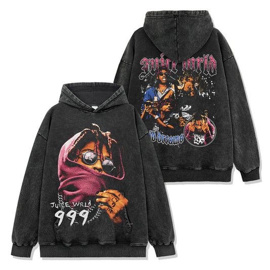 Juice WRLD 999 Montage Print Hoodie