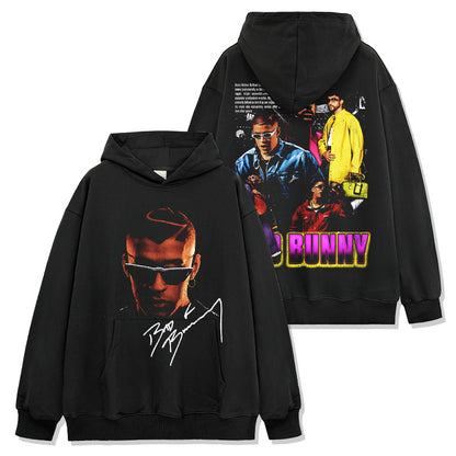 Bad Bunny Signature Face Colorful T-Shirt / Hoodie / Sweatshirt