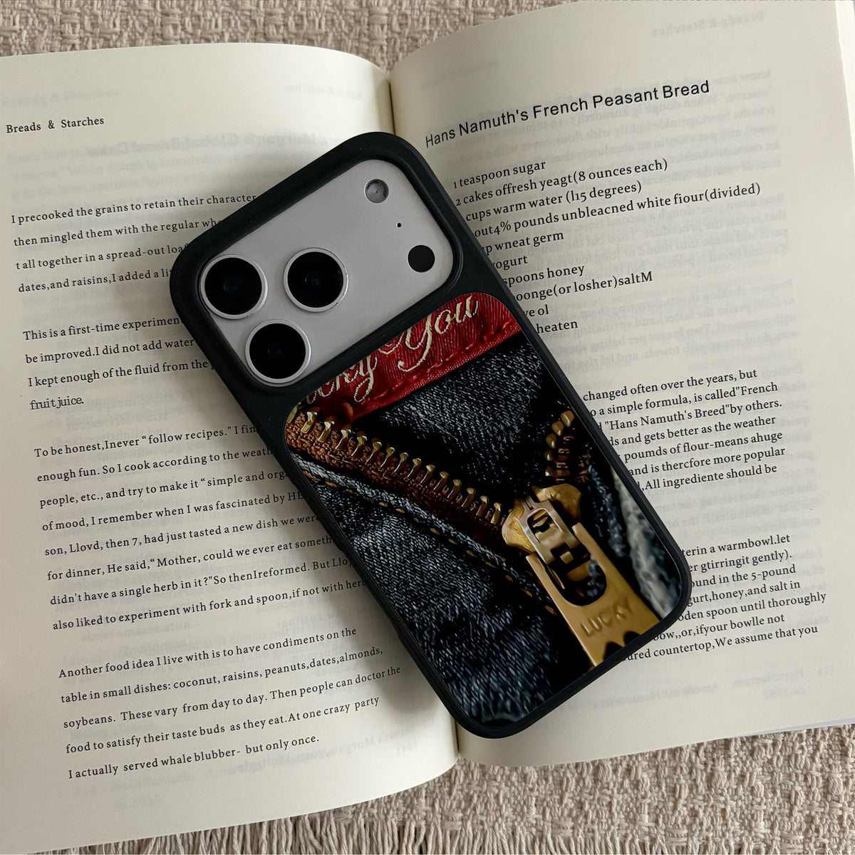 Lucky You Jeans iPhone Case