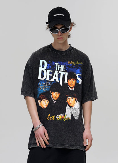 The Beatles Let It Be Abbey T-Shirt