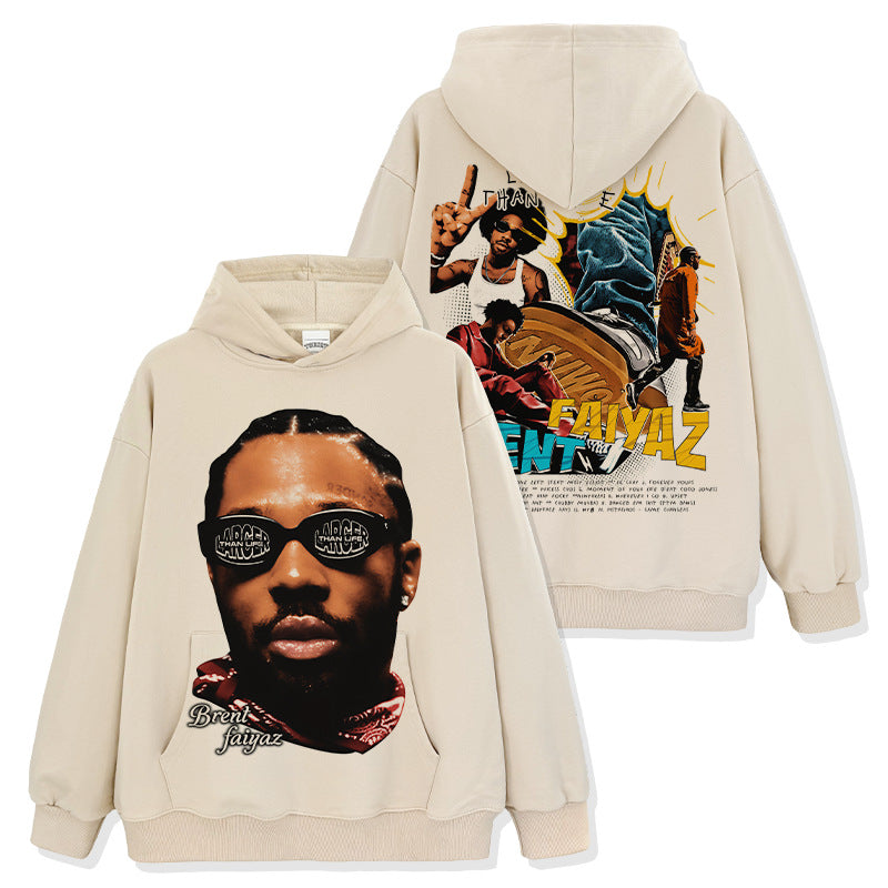 Brent Faiyaz Larger Than Life Hoodie