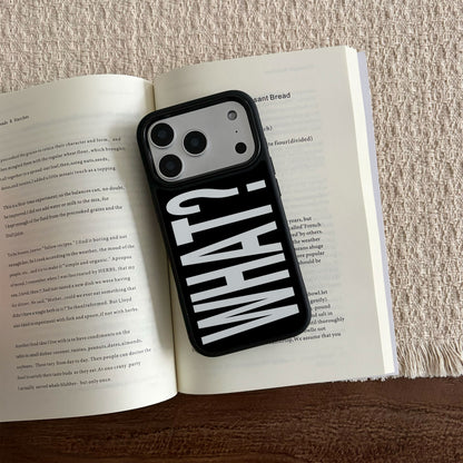 WHAT? iPhone Case
