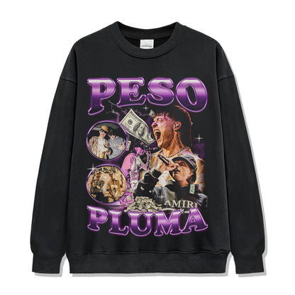 Peso Pluma Purple Montage Sweatshirt