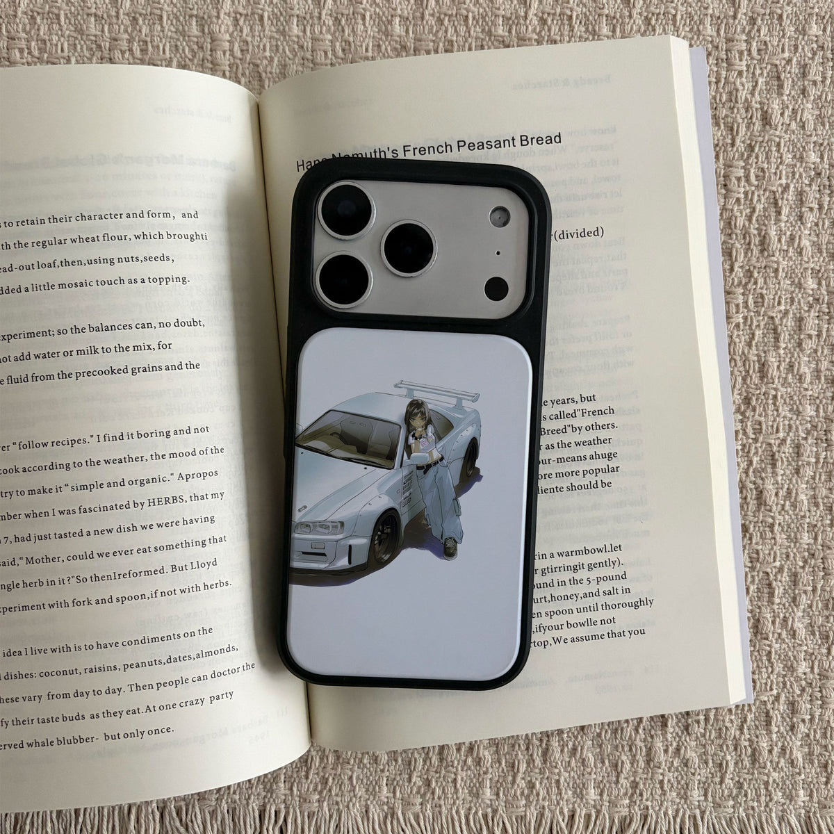 Cool Car Girl iPhone Case
